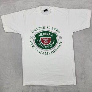 Vintage US Open Shirt‎ Men Small Single Stich Golf Country Club Champion Medinah